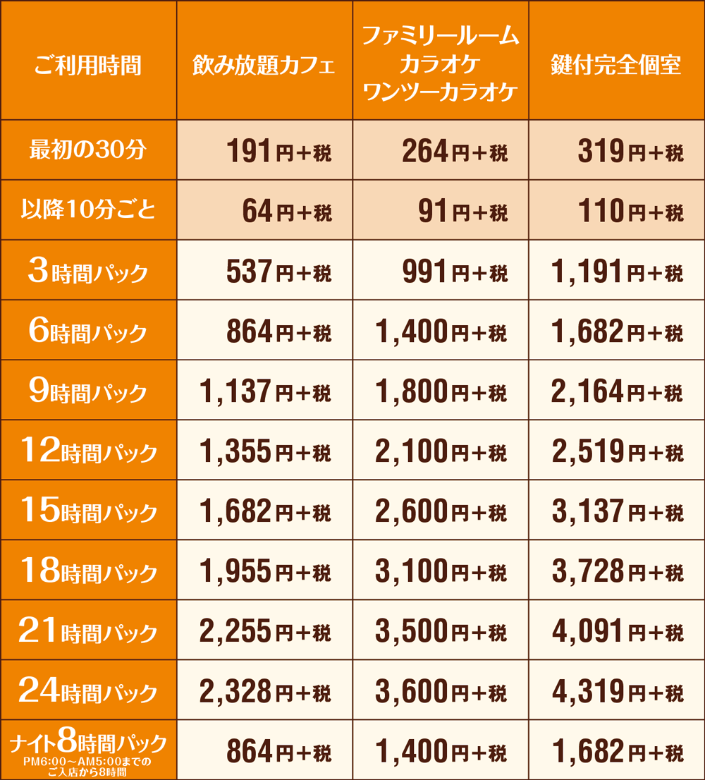 快活club すすきの店のご案内 店舗検索 料金