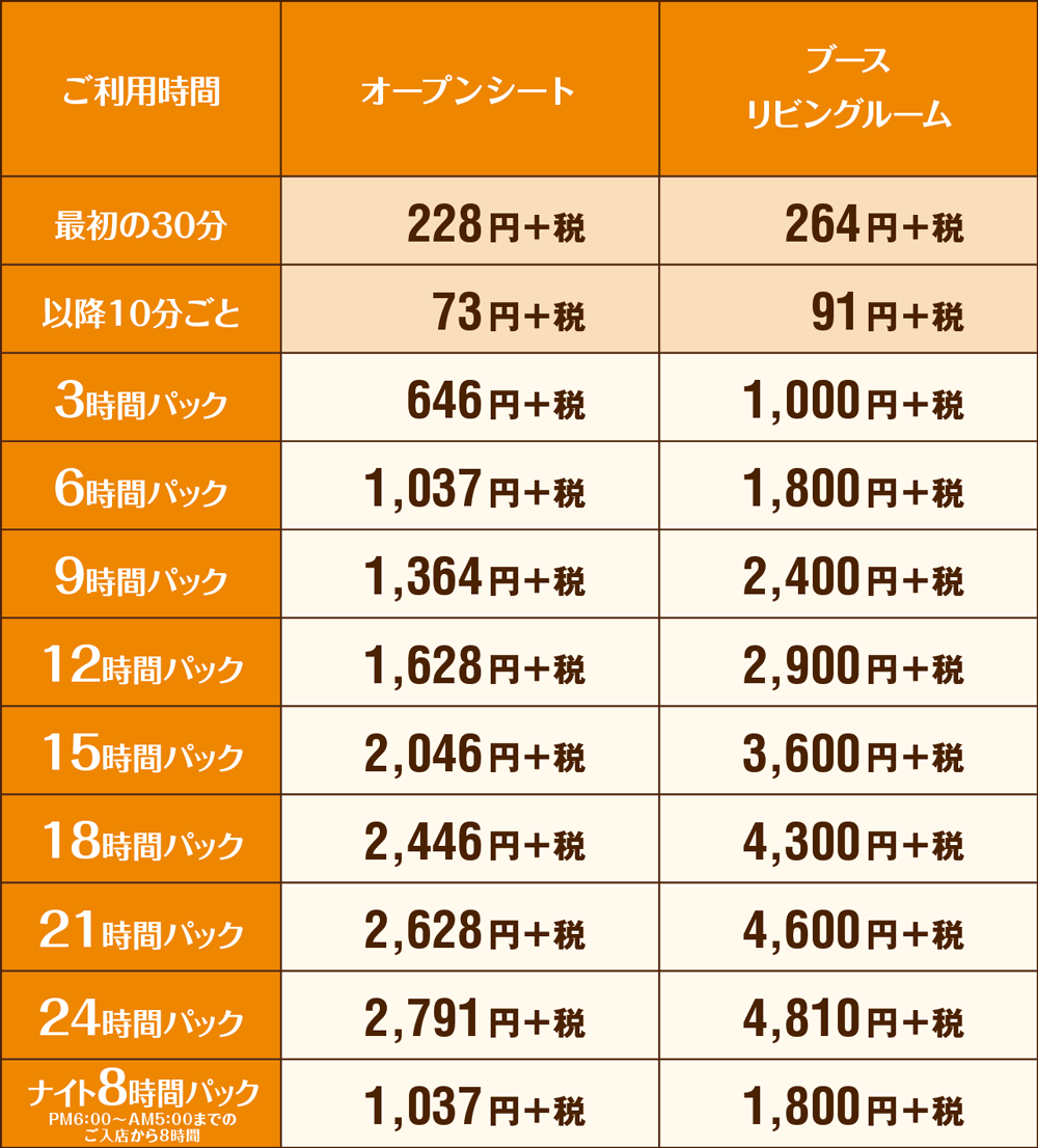 快活club 京急川崎駅前店のご案内 店舗検索 料金