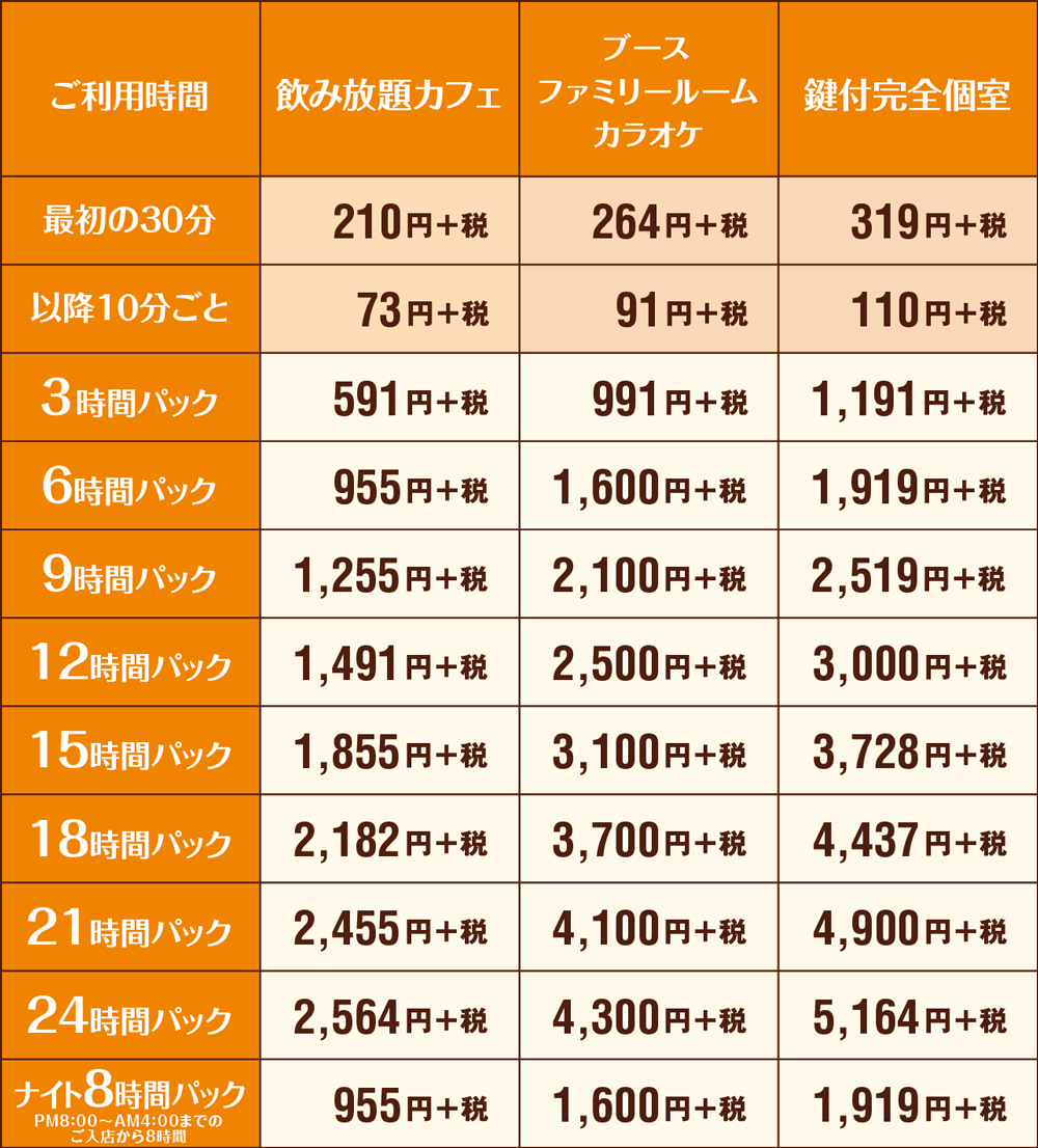 快活club 刈谷店のご案内 店舗検索 料金