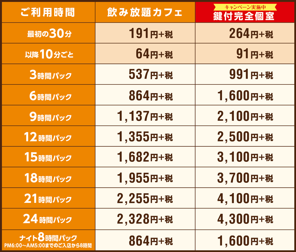 快活club 三宮駅西口店のご案内 店舗検索 料金